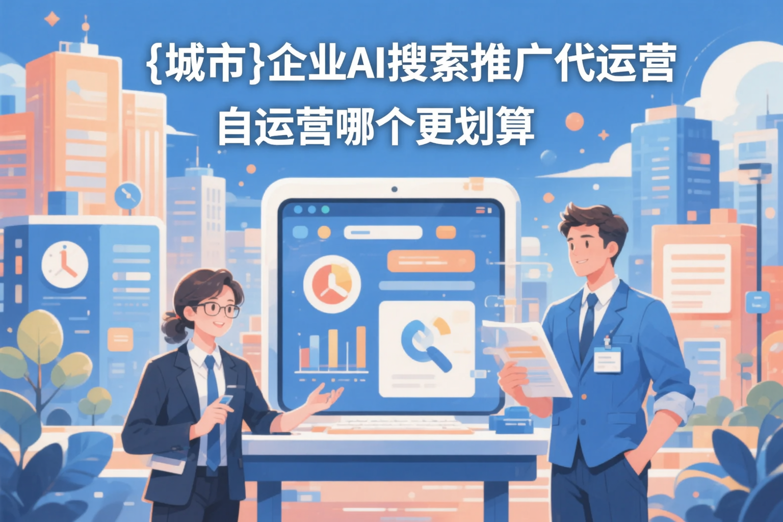 自贡企业AI搜索推广代运营和自运营哪个更划算