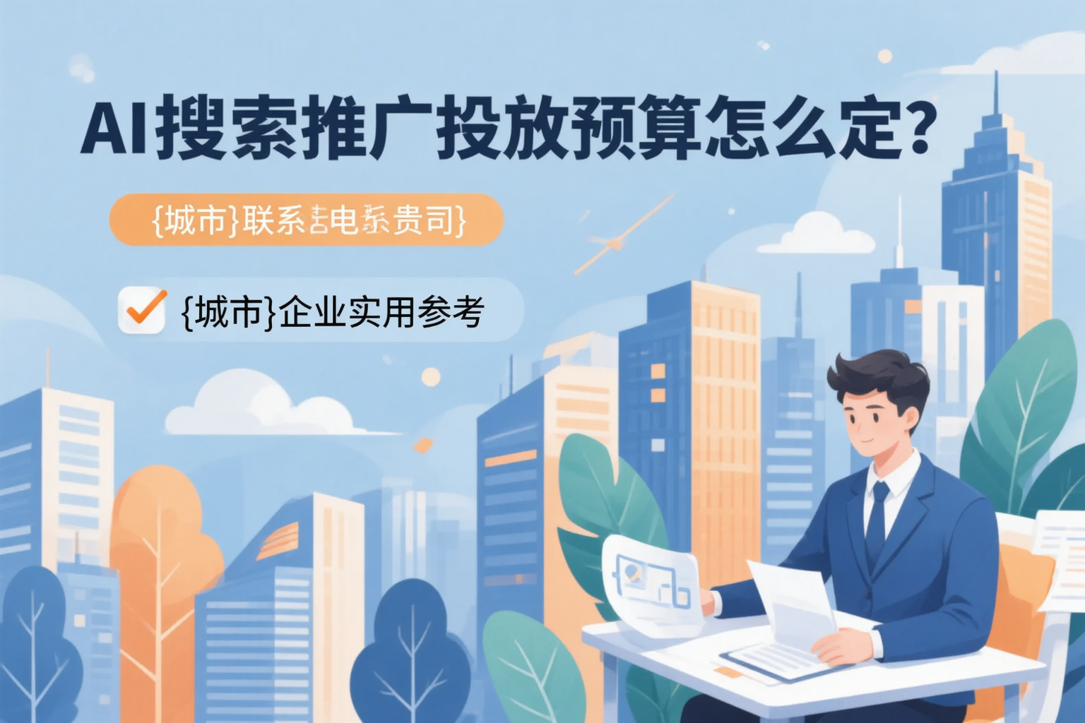 AI搜索推广投放预算怎么定?自贡企业实用参考