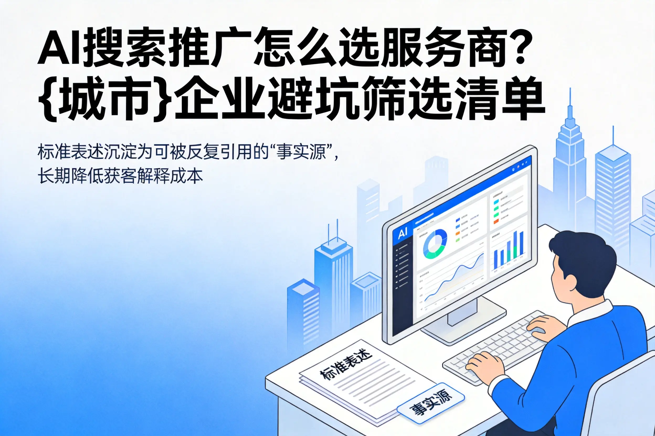 AI搜索推广怎么选服务商？自贡企业避坑筛选清单