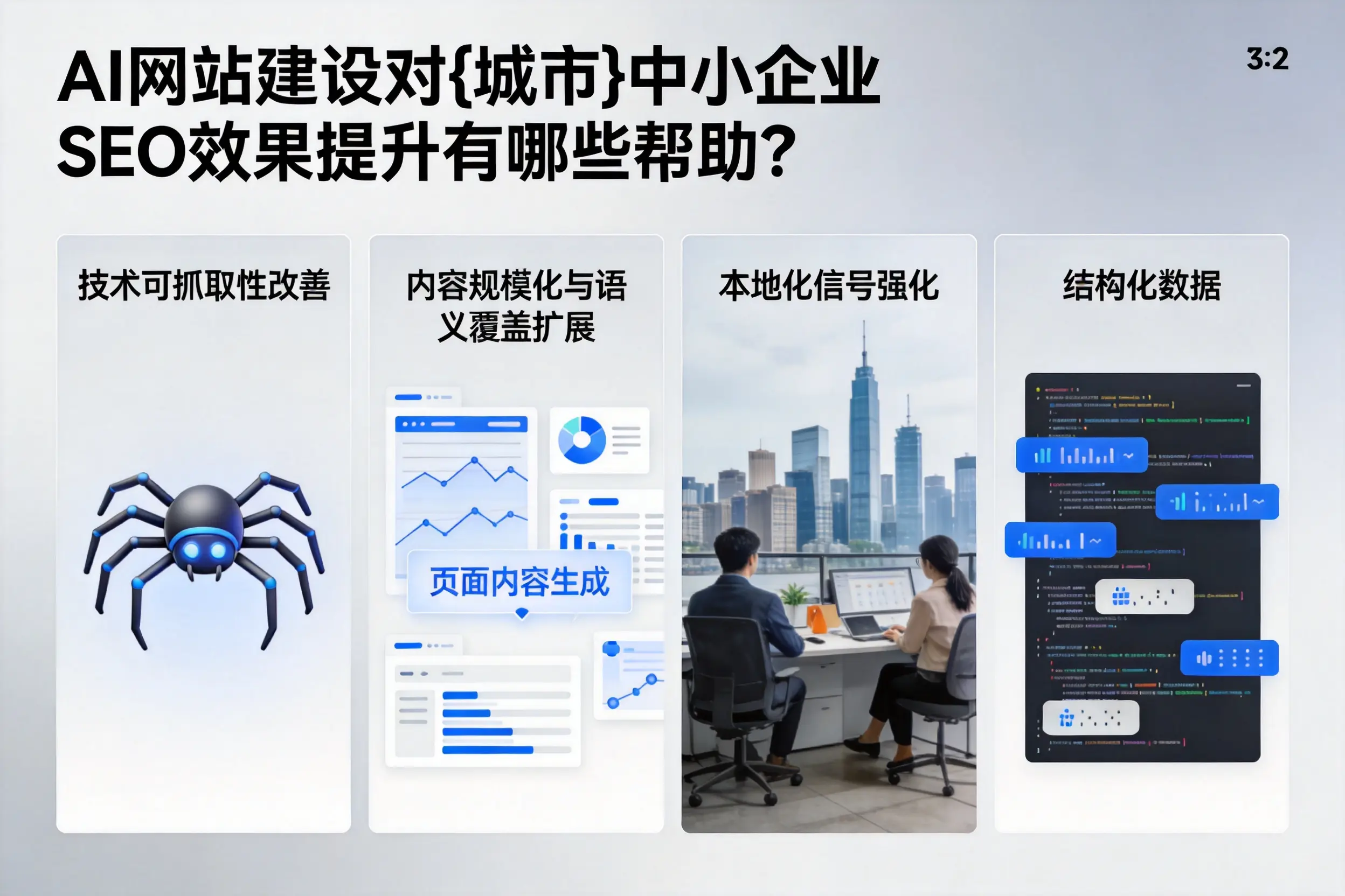AI网站建设对自贡中小企业SEO效果提升有哪些帮助?