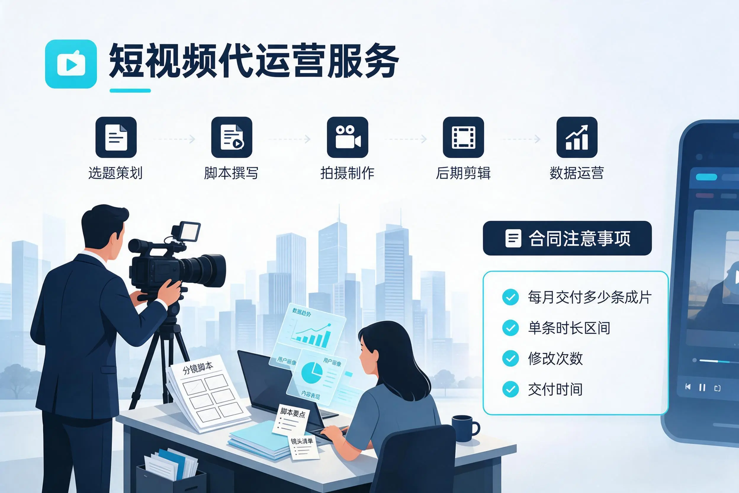 短视频代运营包含哪些服务？自贡企业常见问题科普