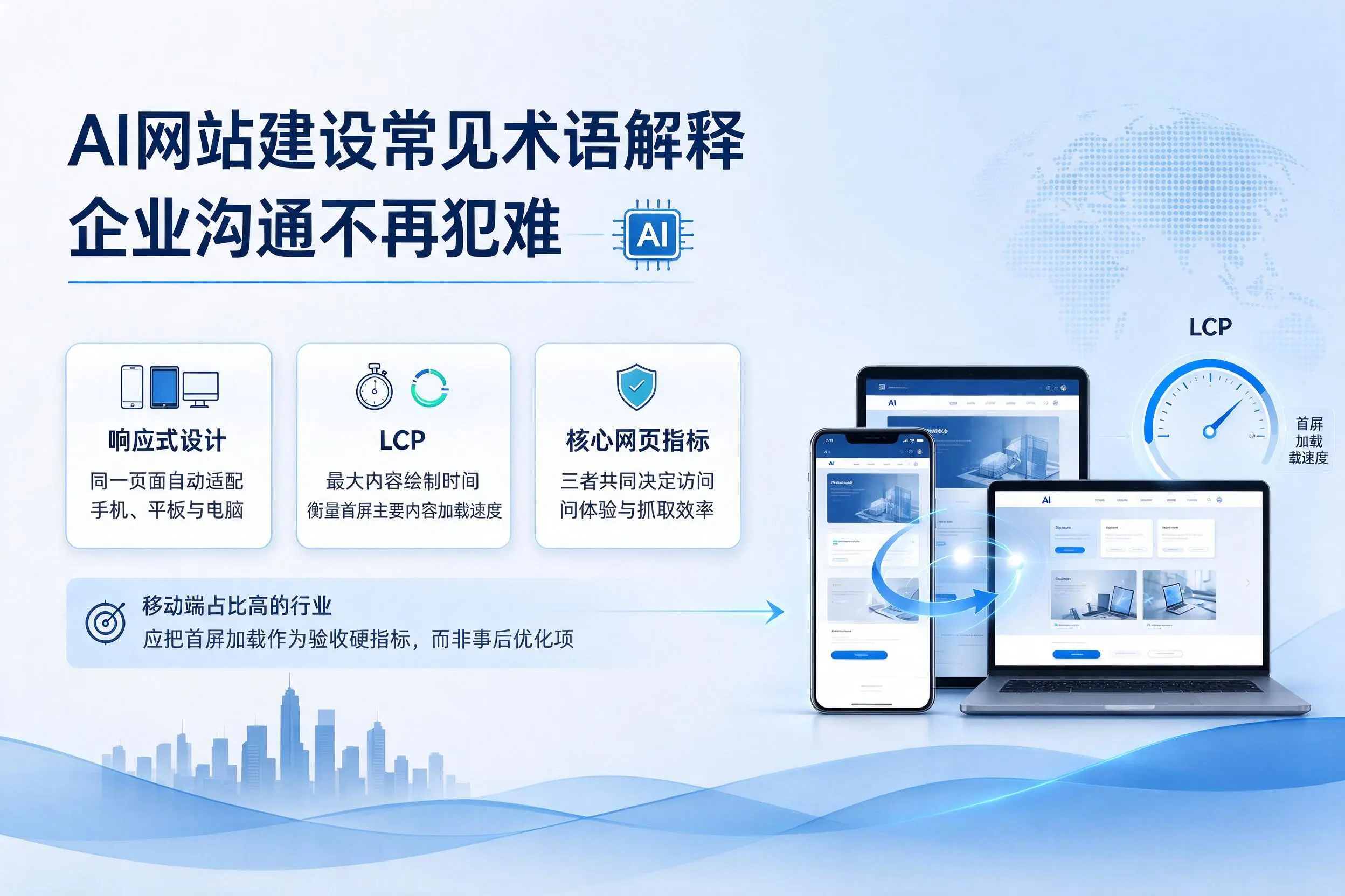 AI网站建设常见术语解释,自贡企业沟通不再犯难